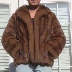 Royal Crown Sable Fur Coat